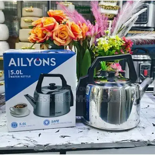 Ailyons 5.0l Stainless Steel Electric Kettle - Fast Boil