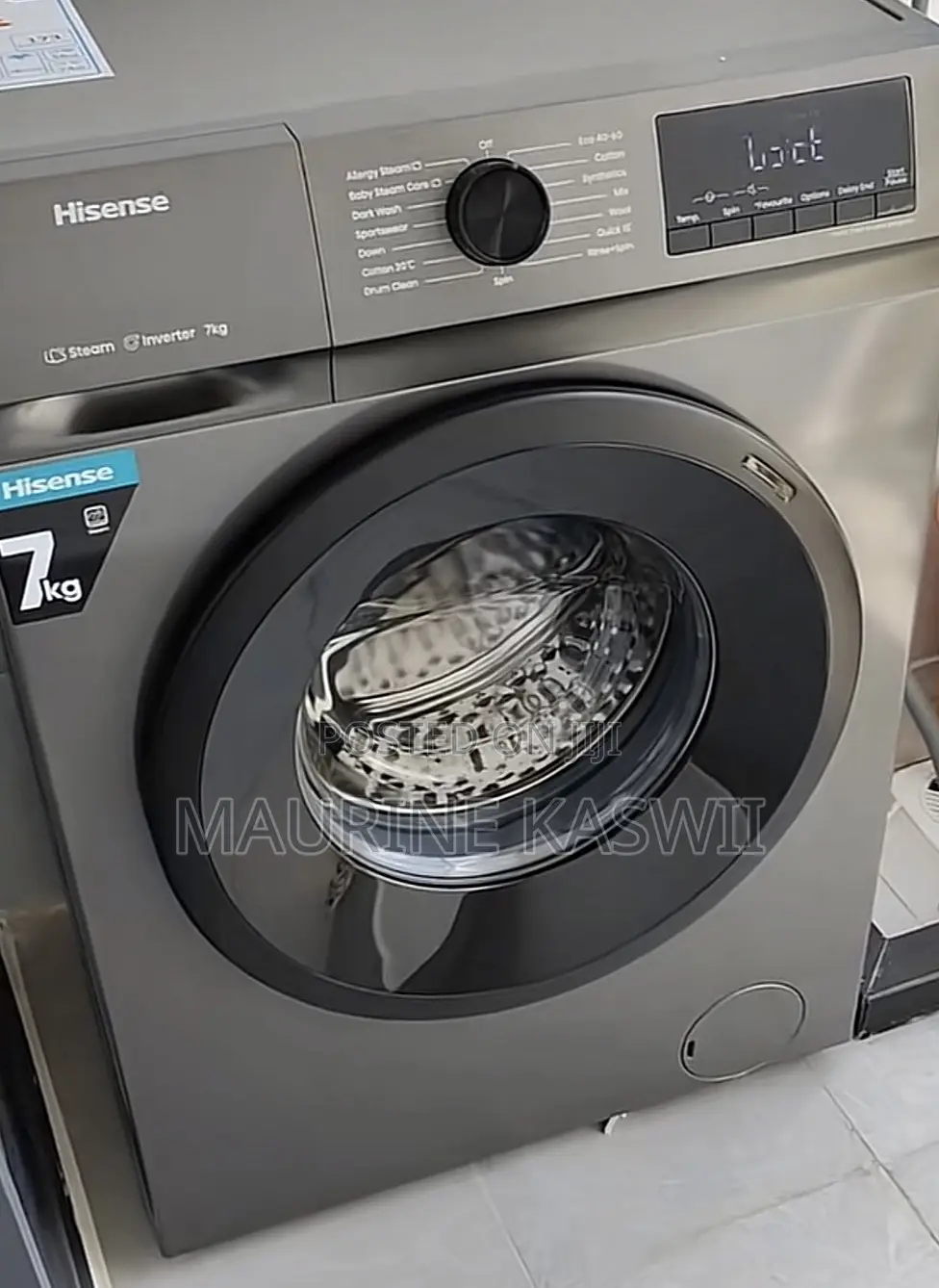 Hisense 7 Kg Front Washing Machine (New