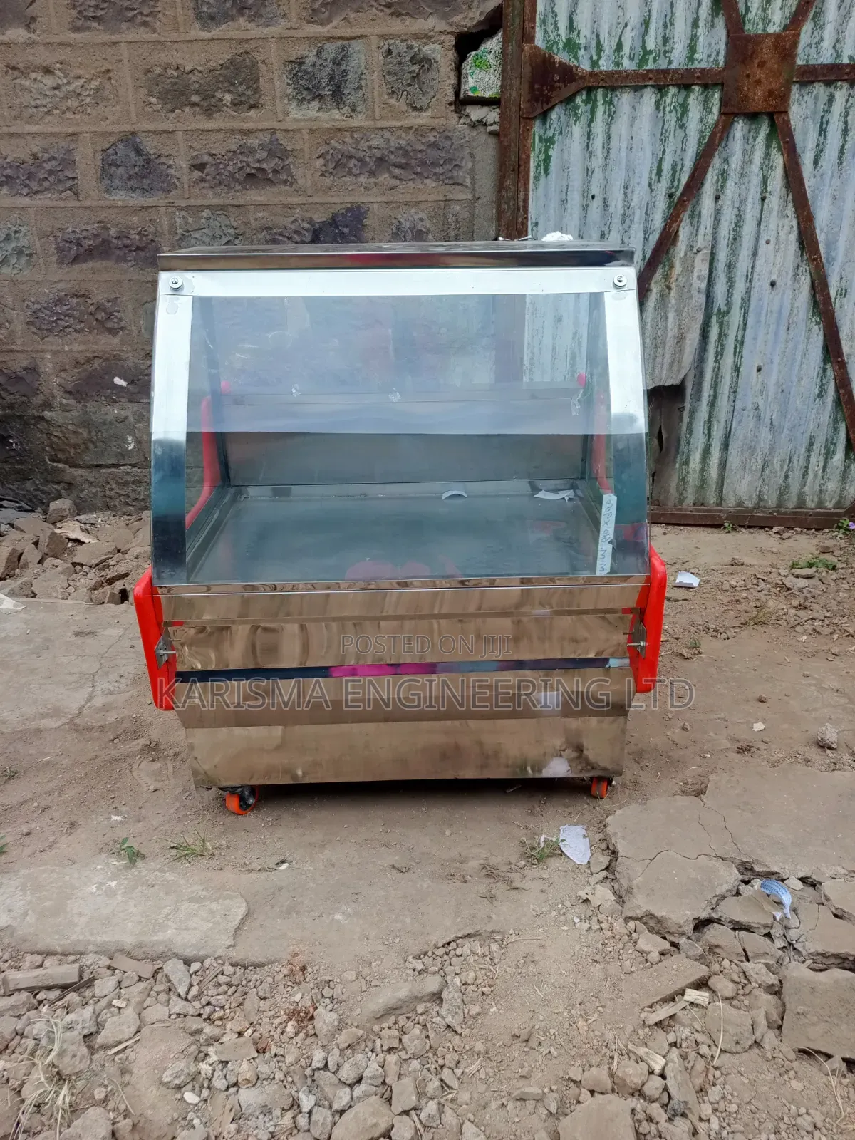 Fabricated Stainless Steel Meat Display Chiller,