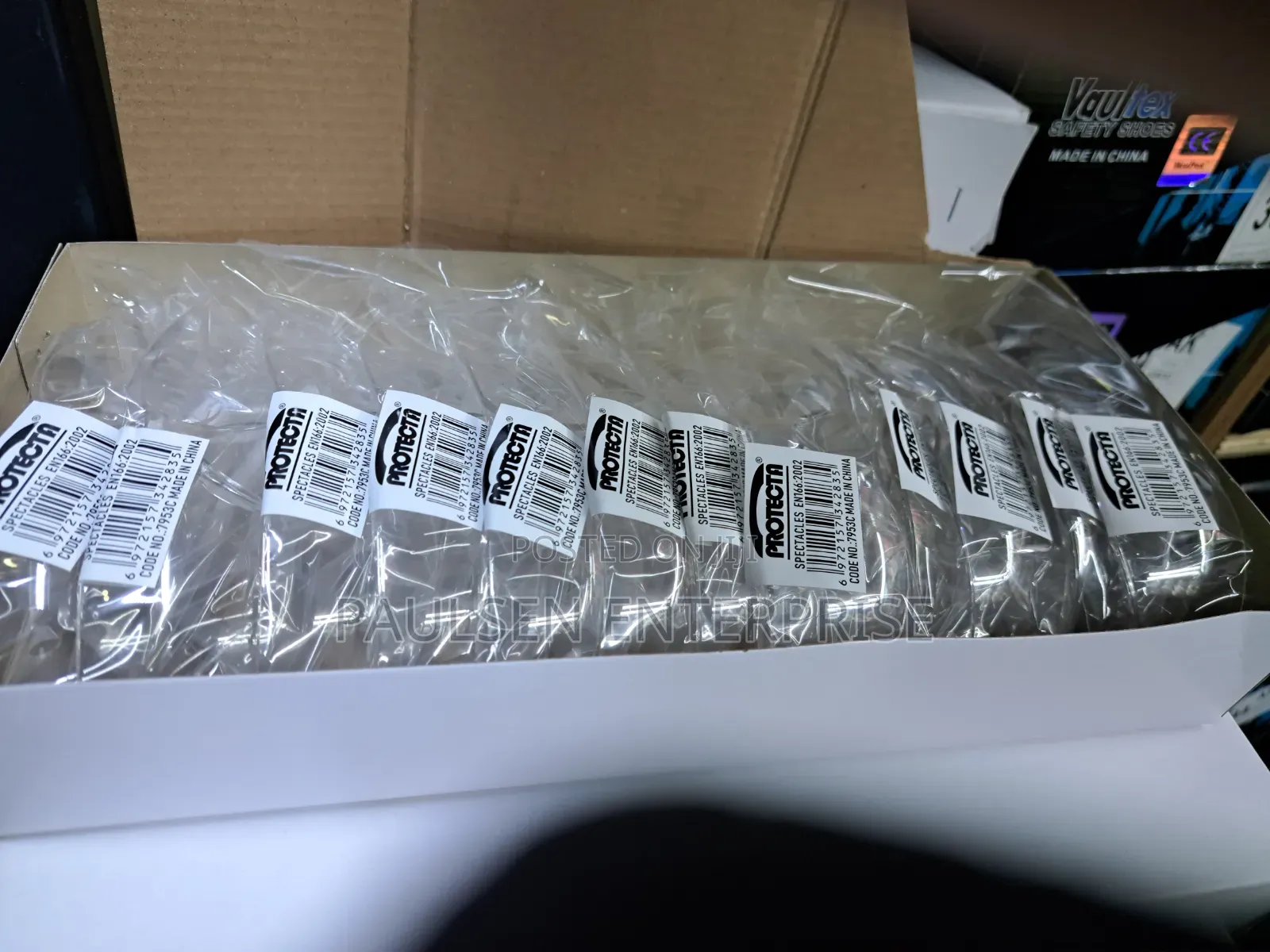Clear Polycarbonate Protective Glasses