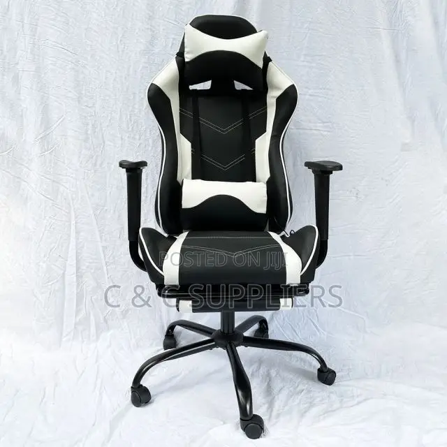 Leather Reclining Racing Gaming Chair.