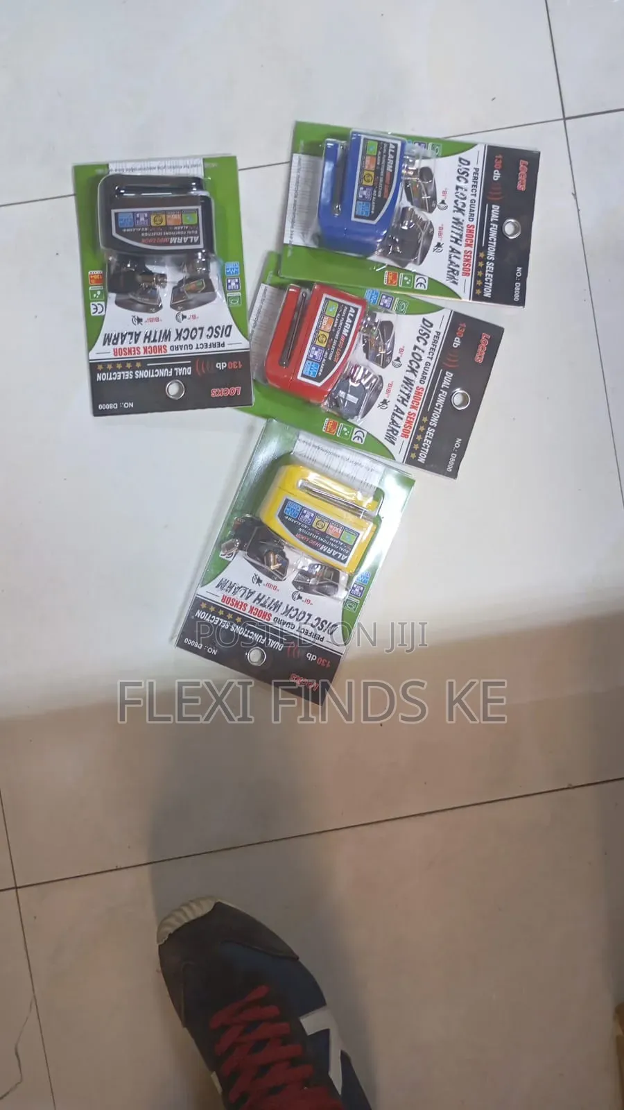 High Decibel Security Alarm Lock/Motorcycle, Scooters, Doors