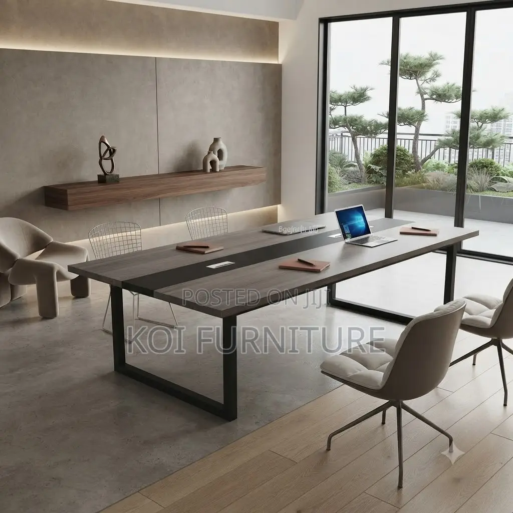 Boardroom Table; 2.4 Meter Executive Conference Boardroom Table