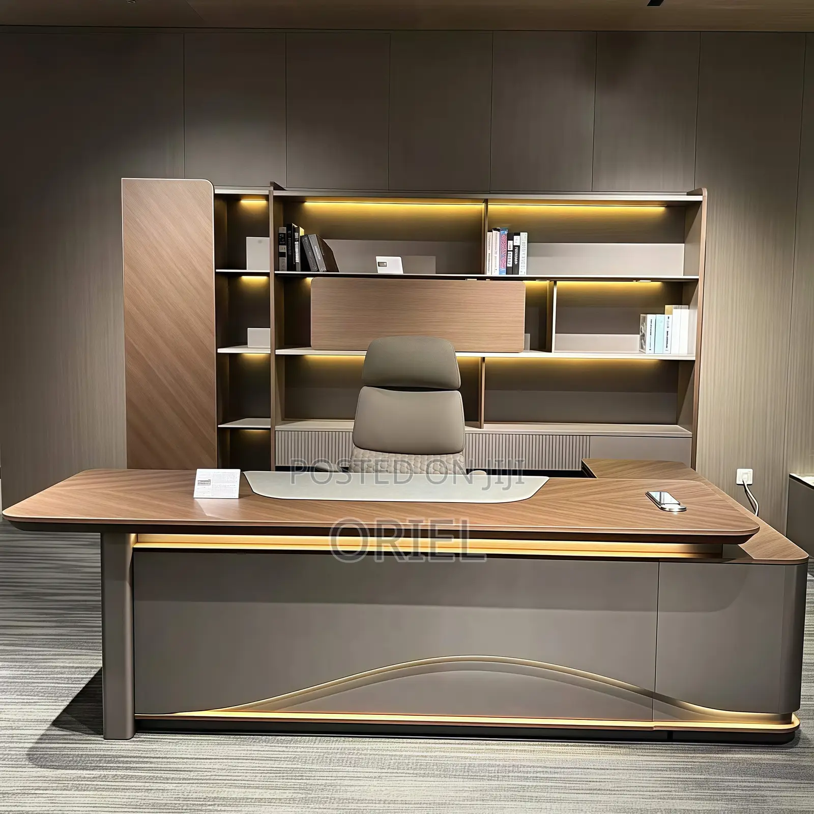 Office Desk : 2.2m Modern Executive Desk