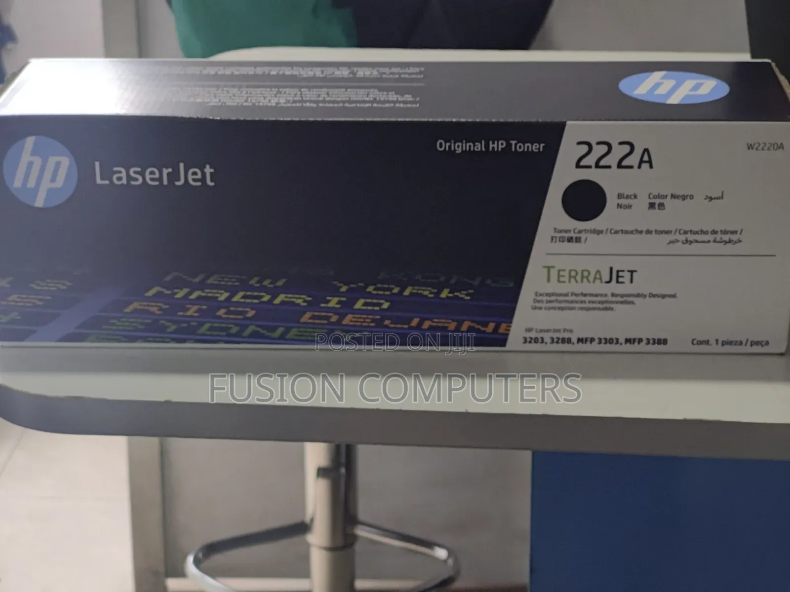 Hp 222a Black Original Laserjet Toner Cartridge