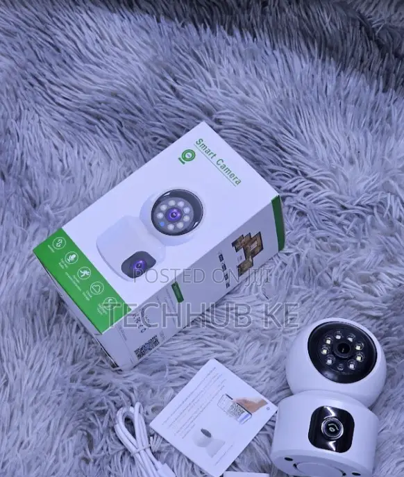 Smart Wifi Camera Dual Lens Hd CCTV Camera for Home Security