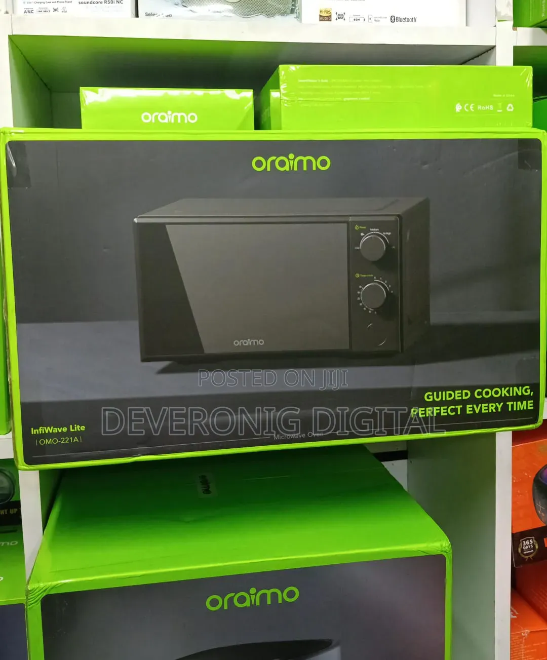 Oraimo Infiwave Omo-521a 23l Energy-Saving Touchscreen Microwave Oven