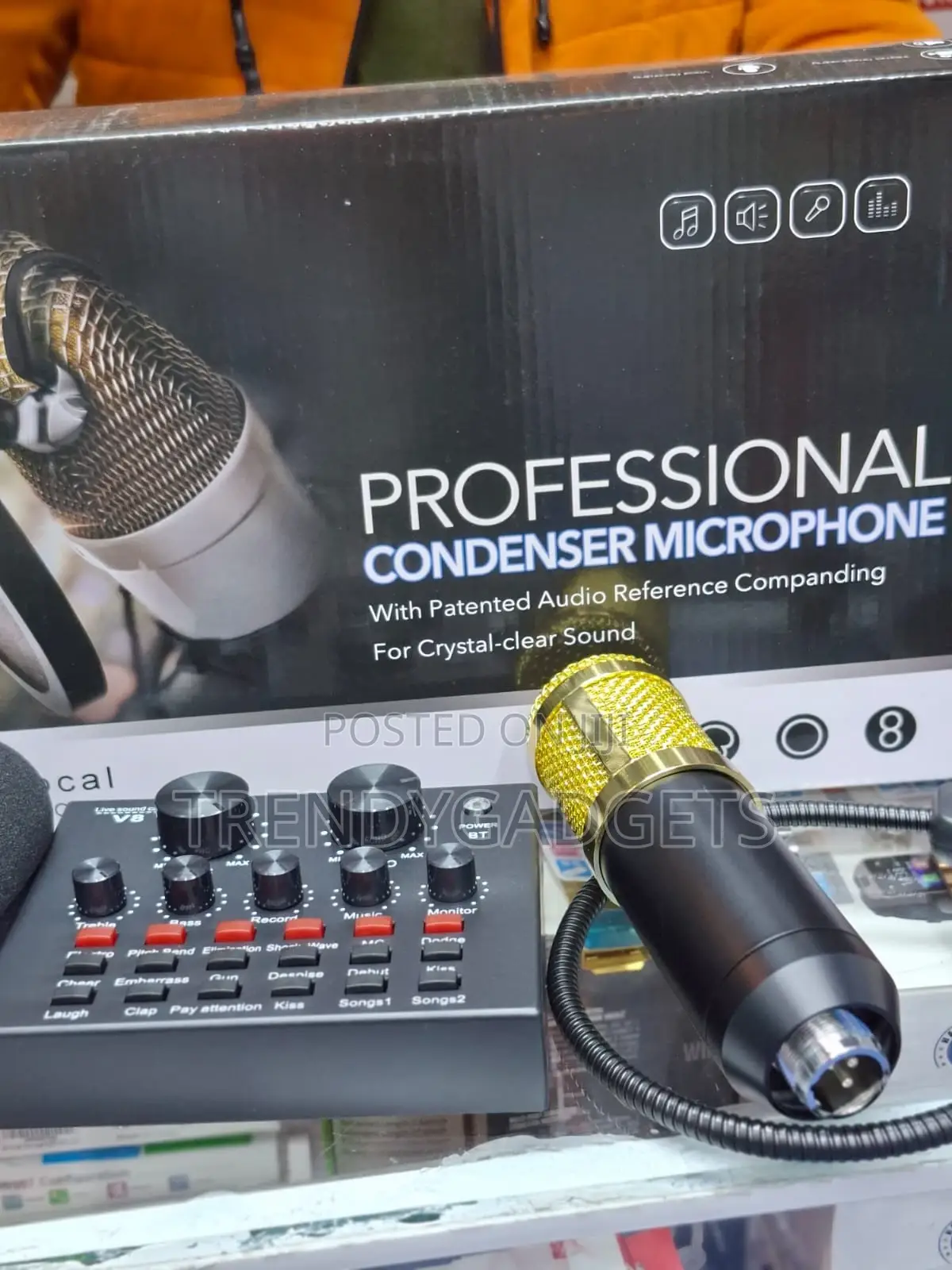 Bm800 Professional Recording Kit for Podcast Live Streaming