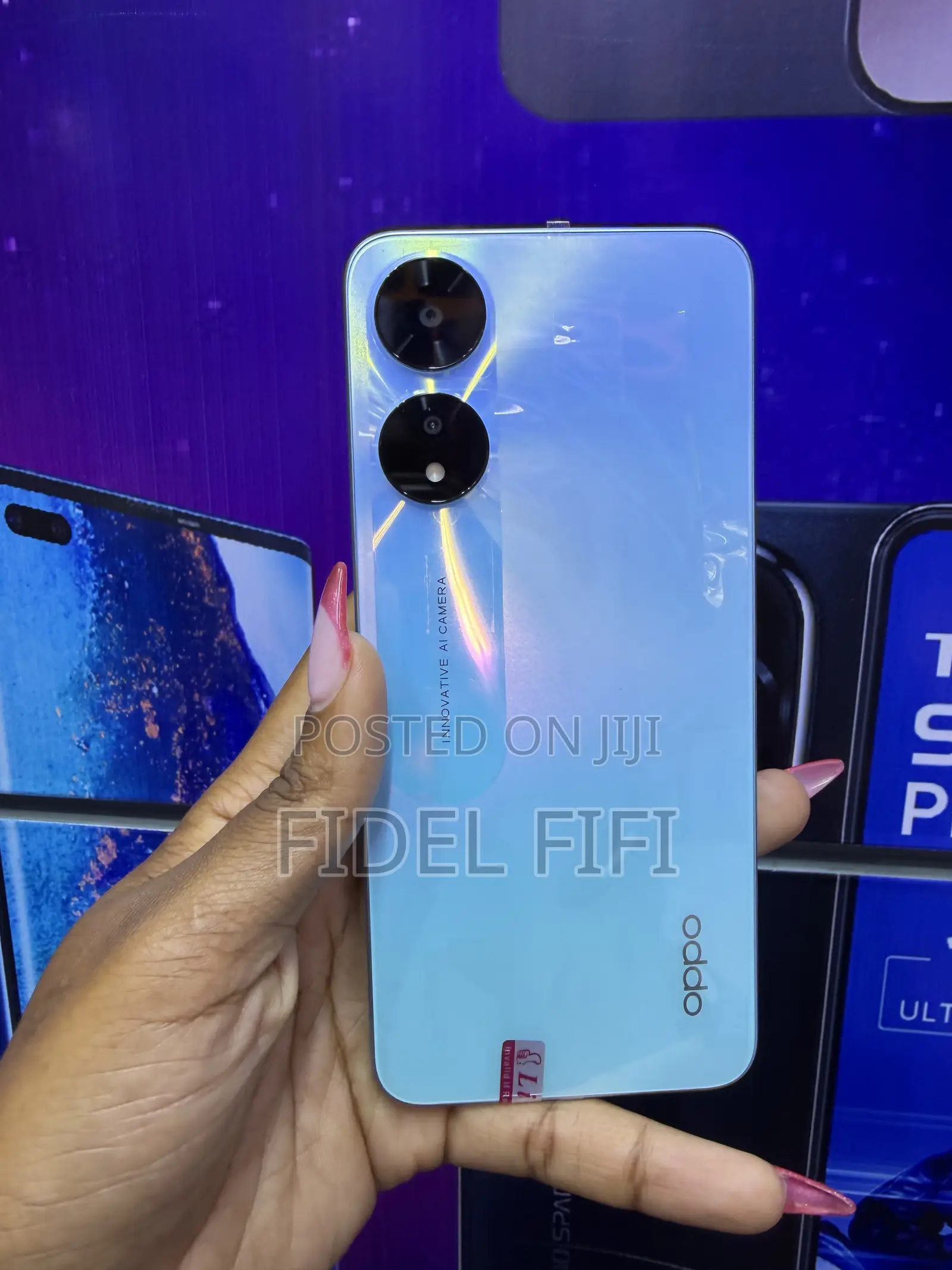New Oppo A78 5G 256 GB Blue