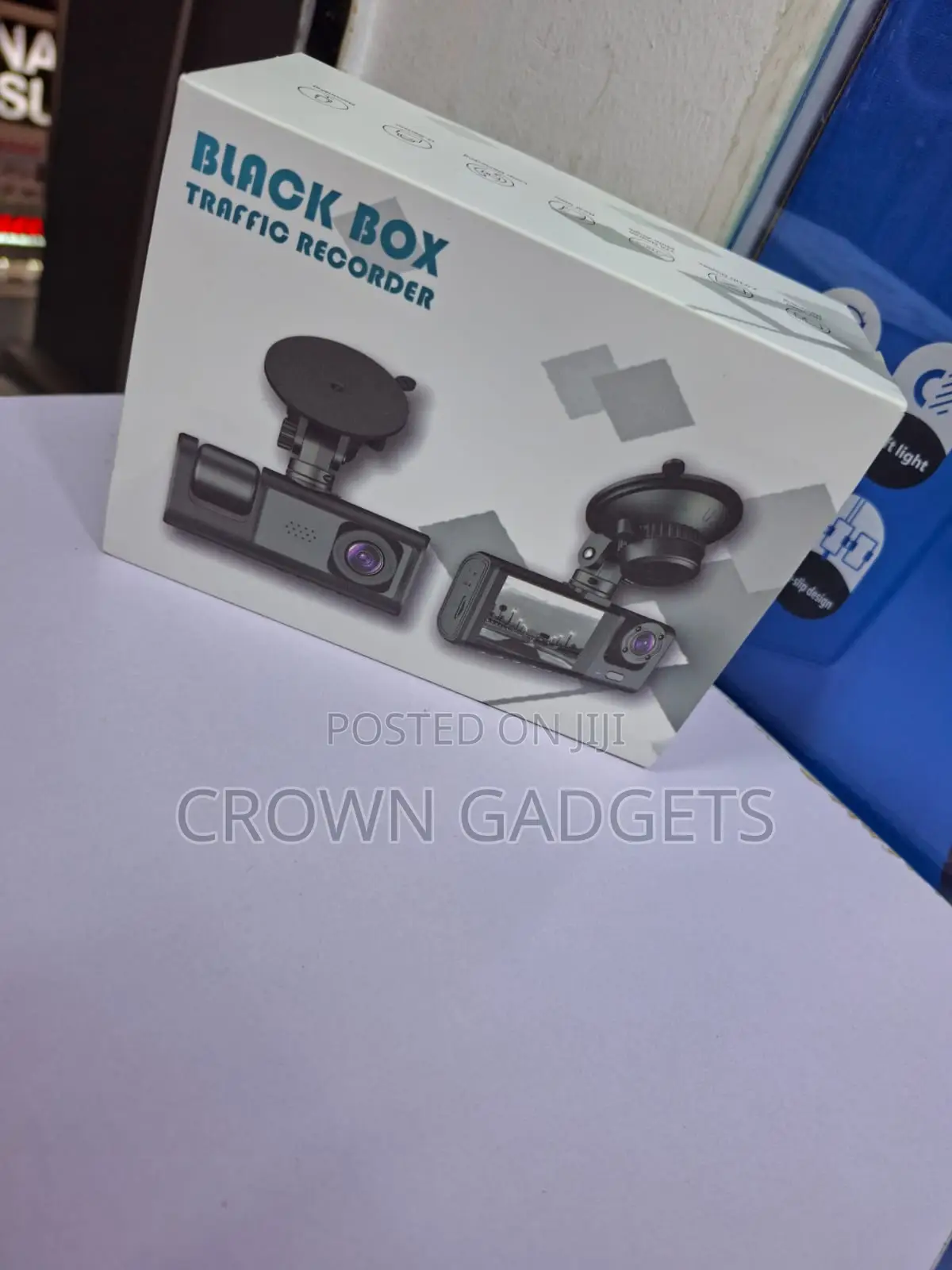 1080p Dashboard Camera With Wide Angle Lens and Rear Cam