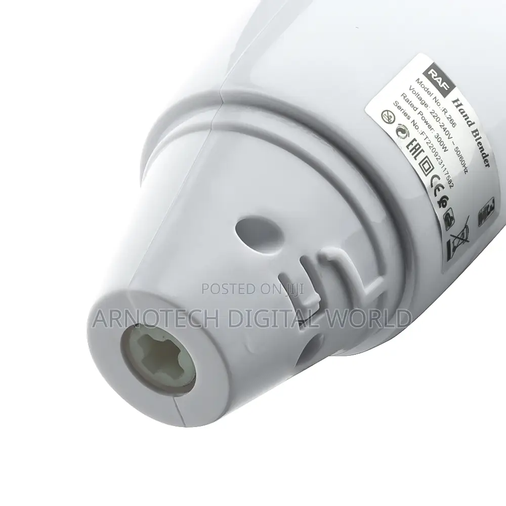 Raf 300w 4 Stainless Steel Blade Mini Durable Electric Hand Blender