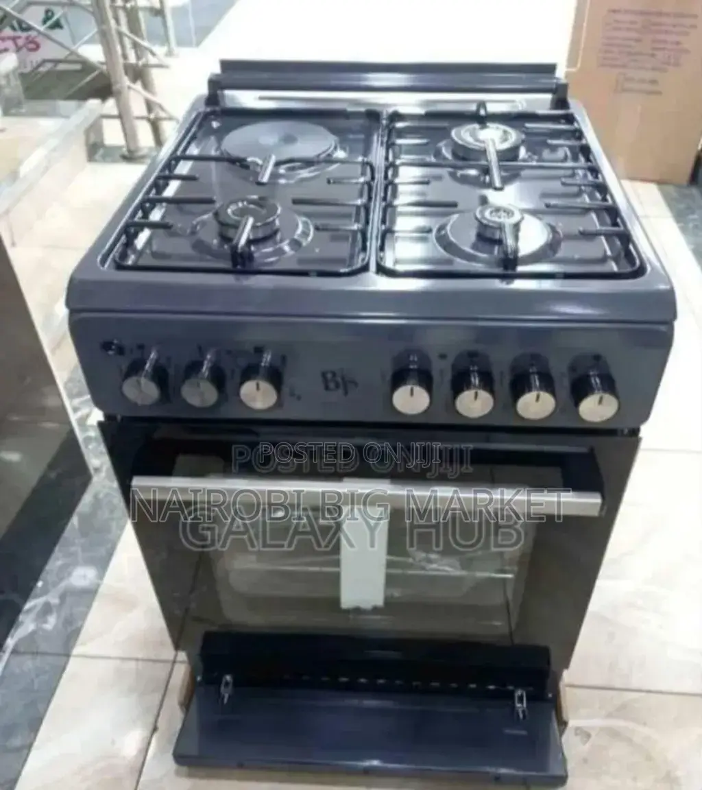 Light Silver BJS 60*60 Standing Cooker