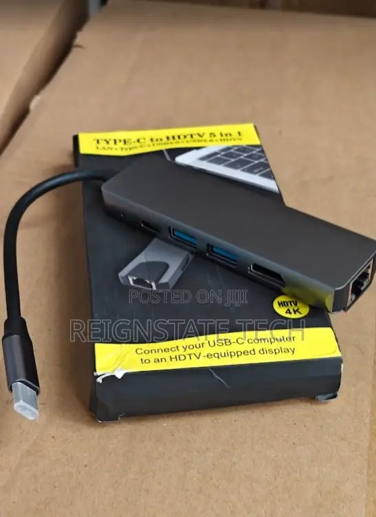 5ports Type C Multifunctional Adapter for Macbook Pro