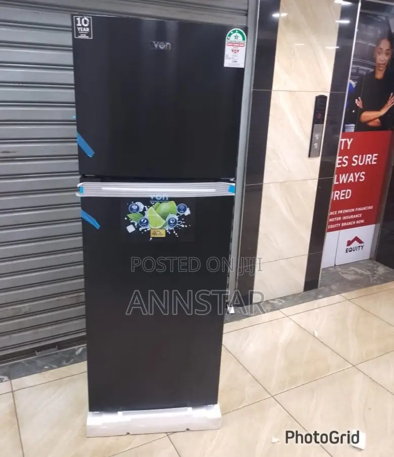 Von 334l Non Frost Dark Inox Fridge