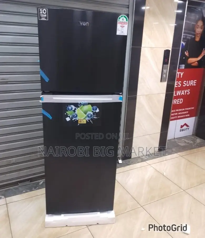 Von 334l Non Frost Dark Inox Fridge