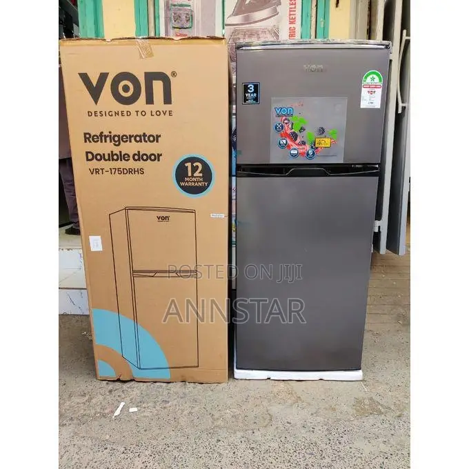 Von 175l Top Mount Fridge Direct Cool