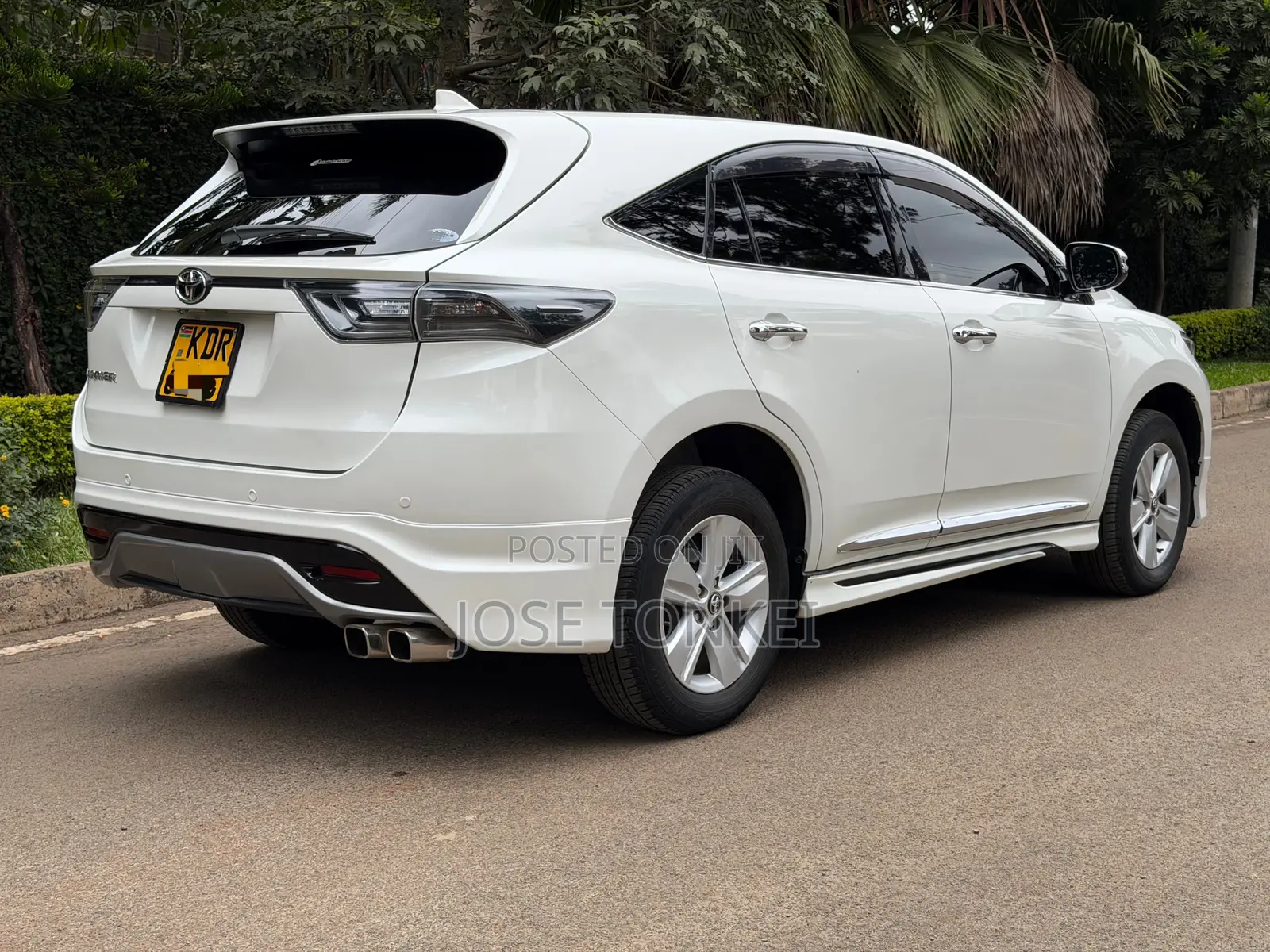 Toyota Harrier 2017 White