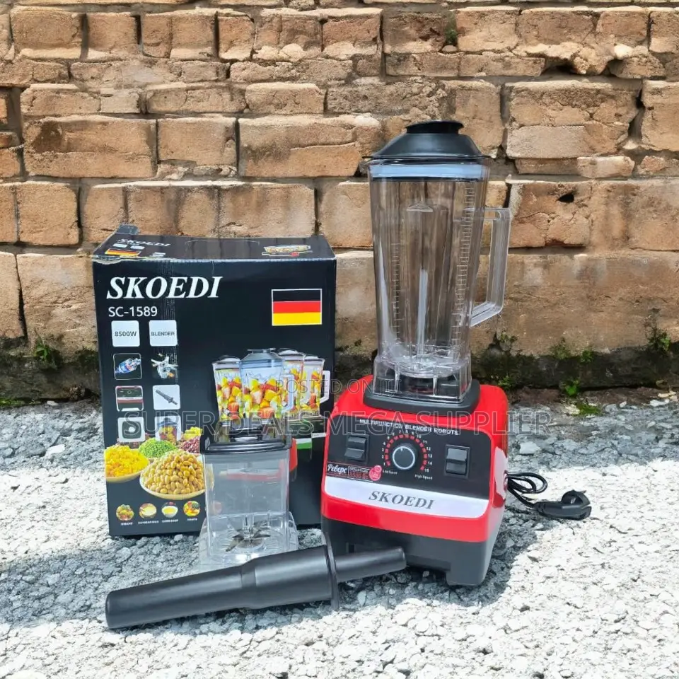 2-in-1 2.5 Litres Double Cup Blender and Grinder With Powerful Motor
