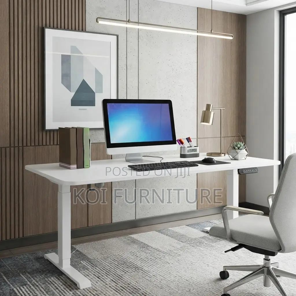 Office Desk; 1.8 Meters Electric Adjustable Ergonomic Office Home Desk