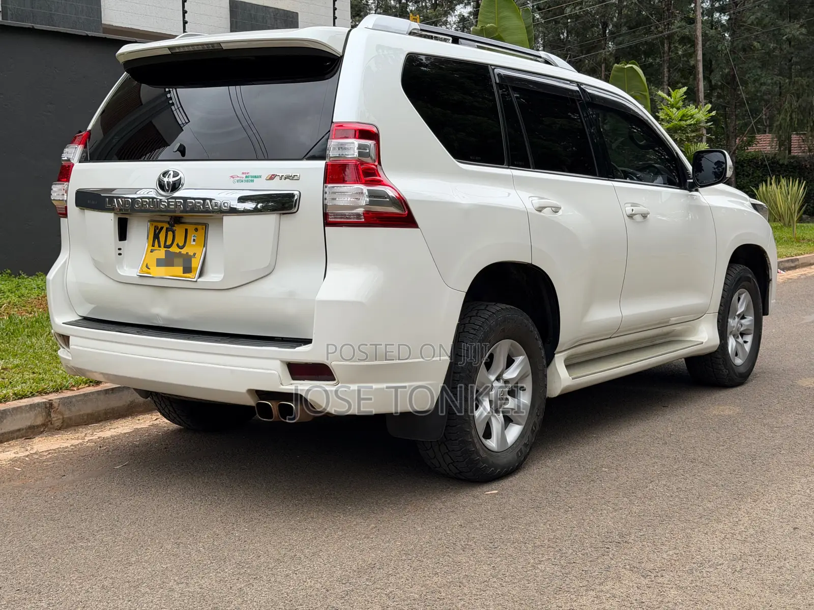 Toyota Land Cruiser Prado 2.7 VVT-i 2015 White