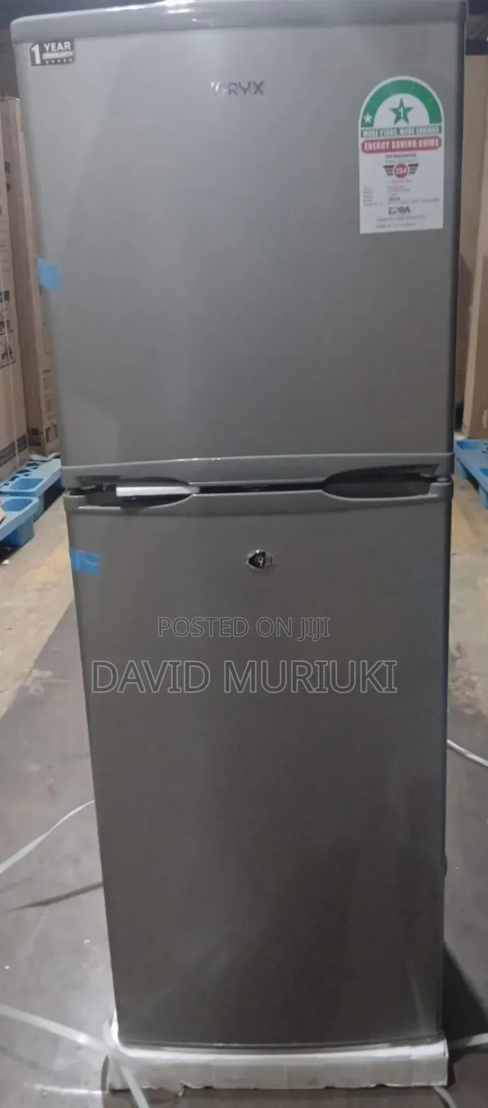 Oryx Mika 138 Litres Double Door Refrigerator