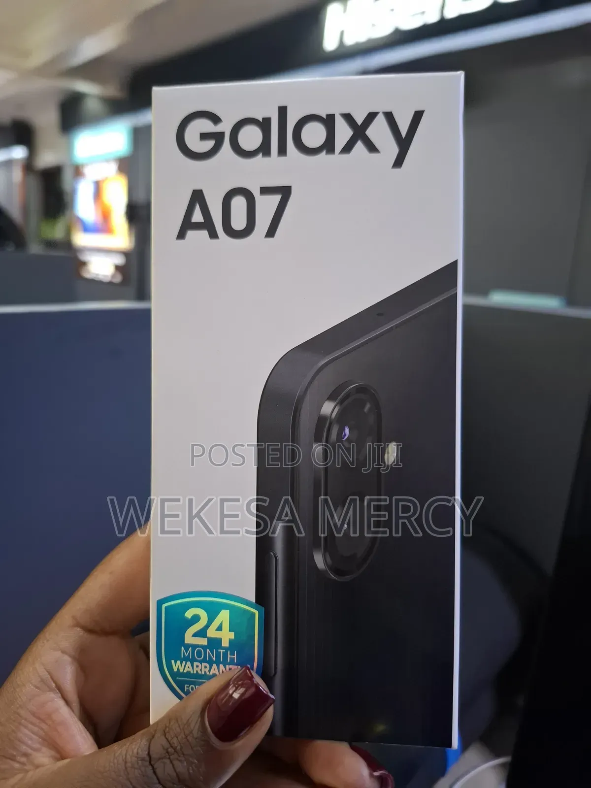 New Samsung Galaxy A07 4G 64 GB Black
