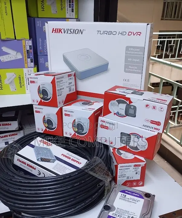 Hikvision 8 Channel Smart Hybrid DVR CCTV System