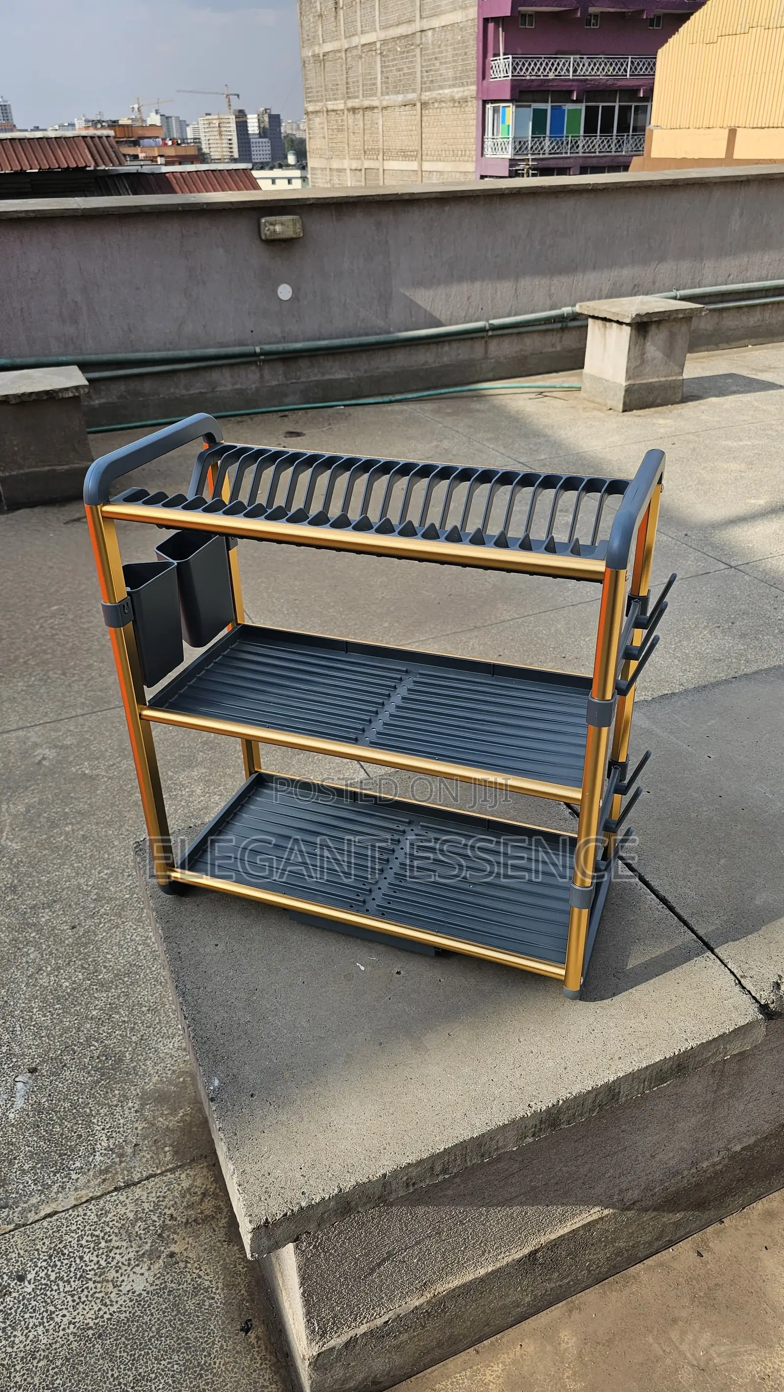 *Premium Quality 3tier Aluminium Dish Drainer*