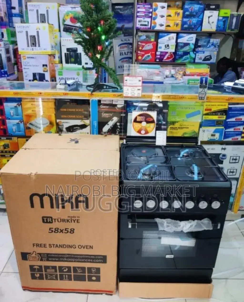 Marble New Mika 58*58 Standing Cooker