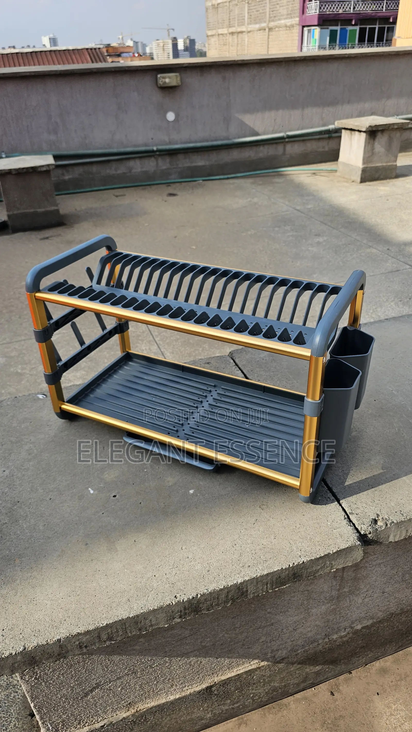 *Premium Quality 2tier Aluminium Dish Drainer*