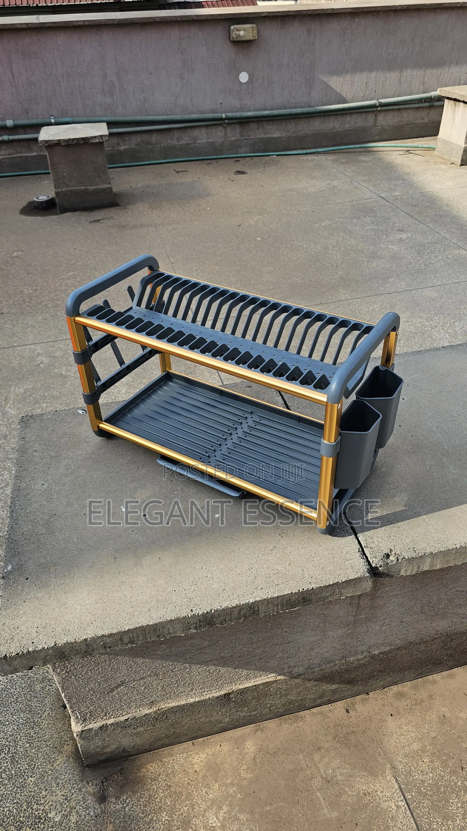*Premium Quality 2tier Aluminium Dish Drainer*