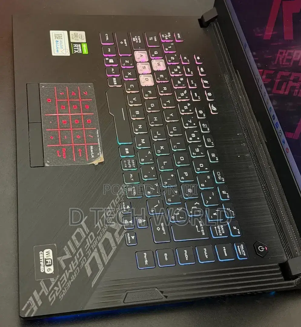 Laptop Asus ROG Strix G15 G512 16GB Intel Core i7 SSD 512GB
