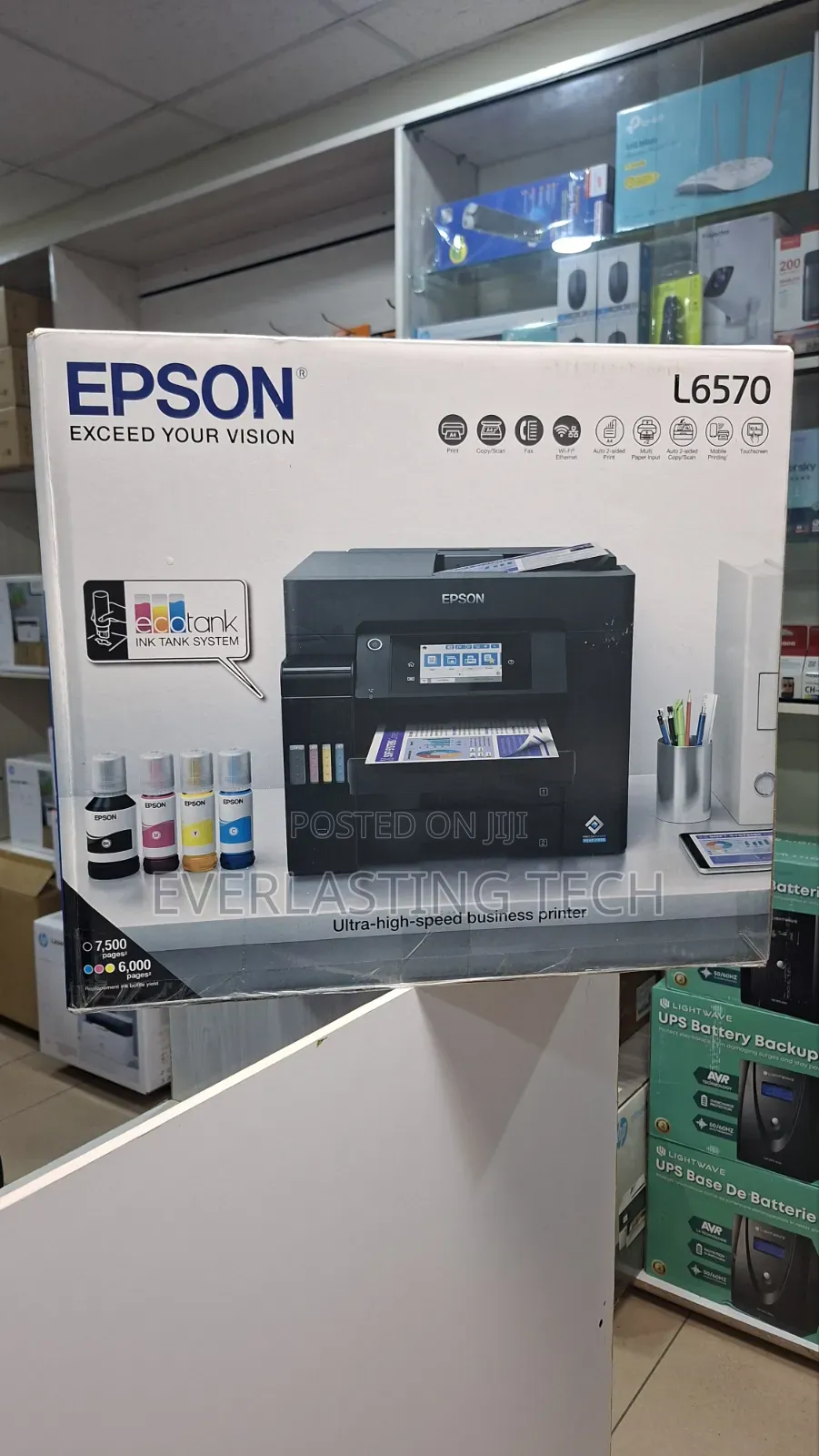 Epson L6570 Wi-Fi Duplex Multifunction Eco Tank Printer