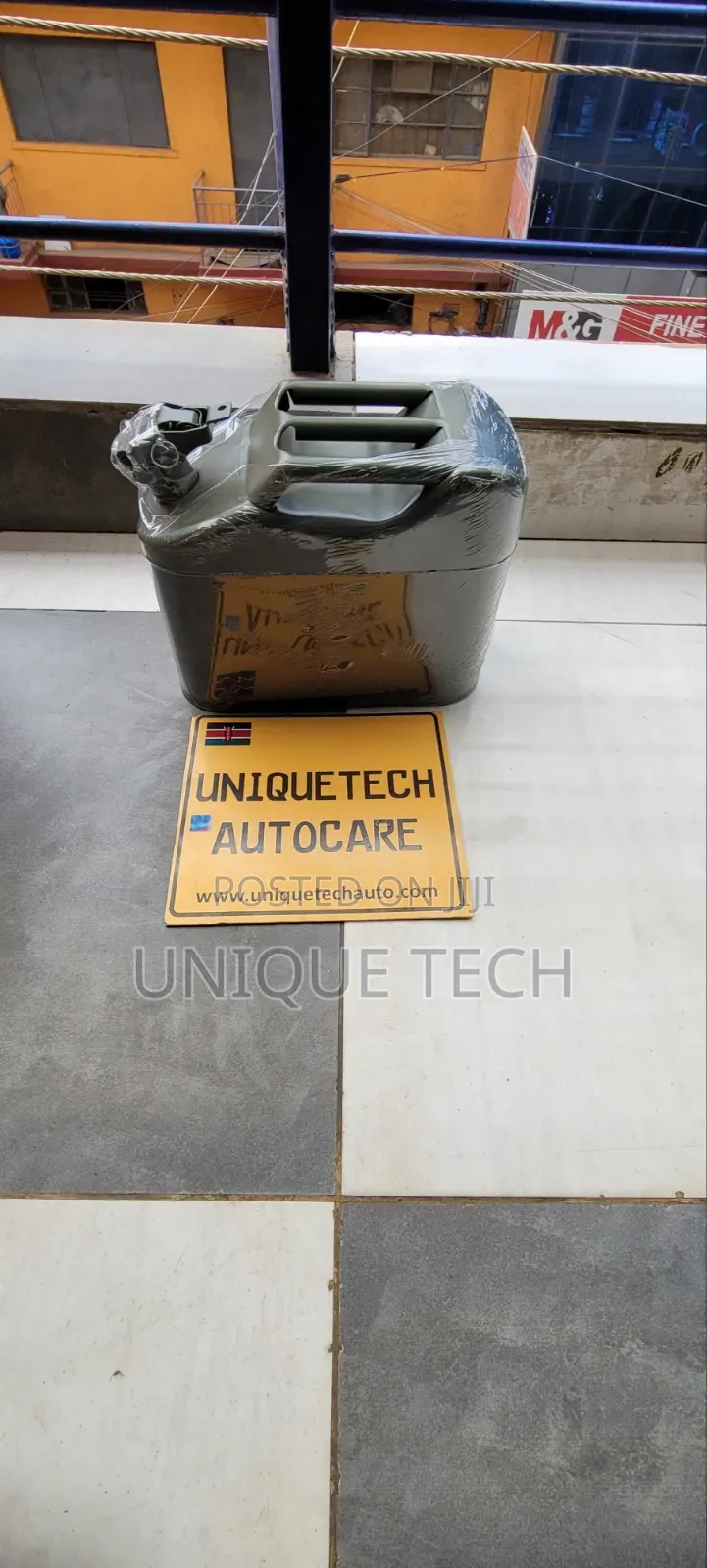 Metallic Fuel Jerrycan 10 Litres Fuel Can