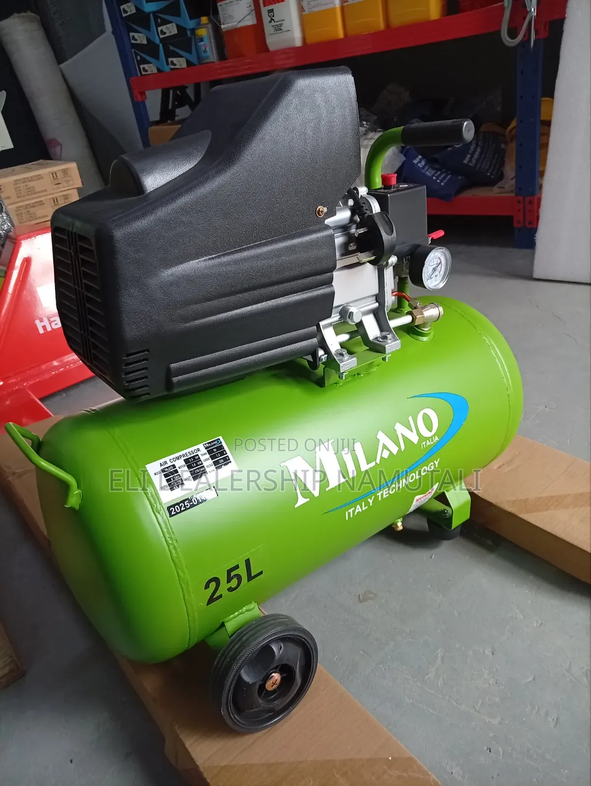 Professional Milano 50l Air Compressor – 220v, 115 Psi