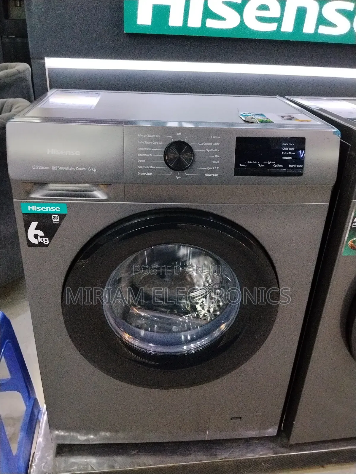 Hisense 6kg Front Load Washing Machine 2 Years Warranty