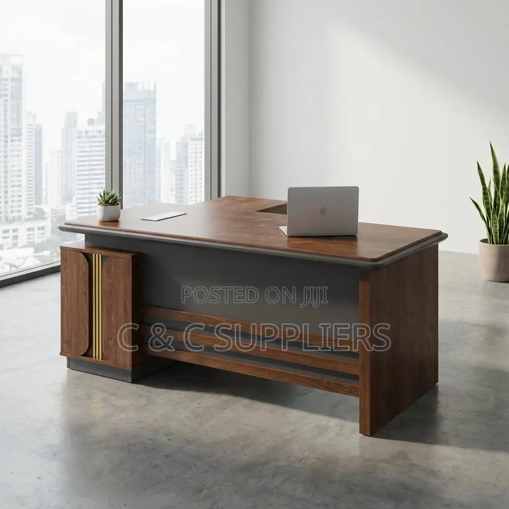 Modern L-Shaped Boss Desk-1.8m