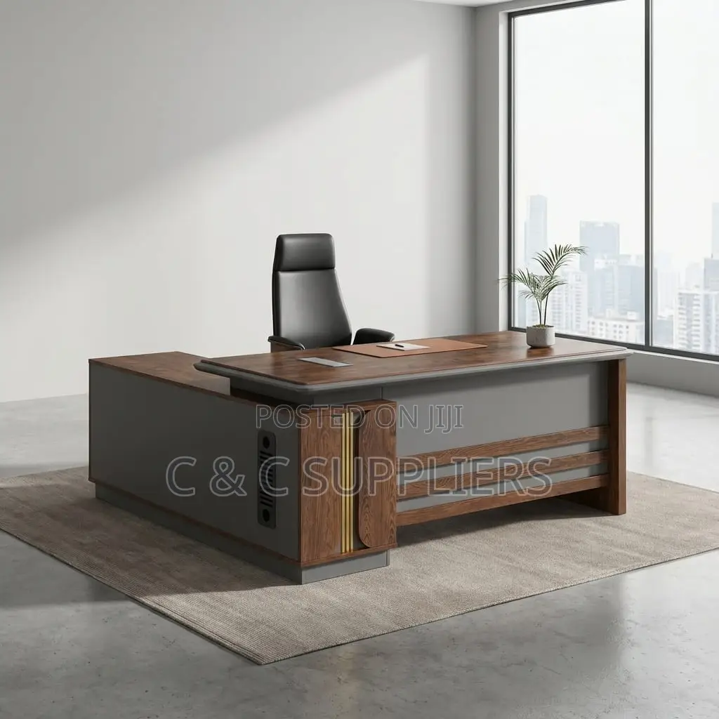 Modern L-Shaped Boss Desk-1.8m