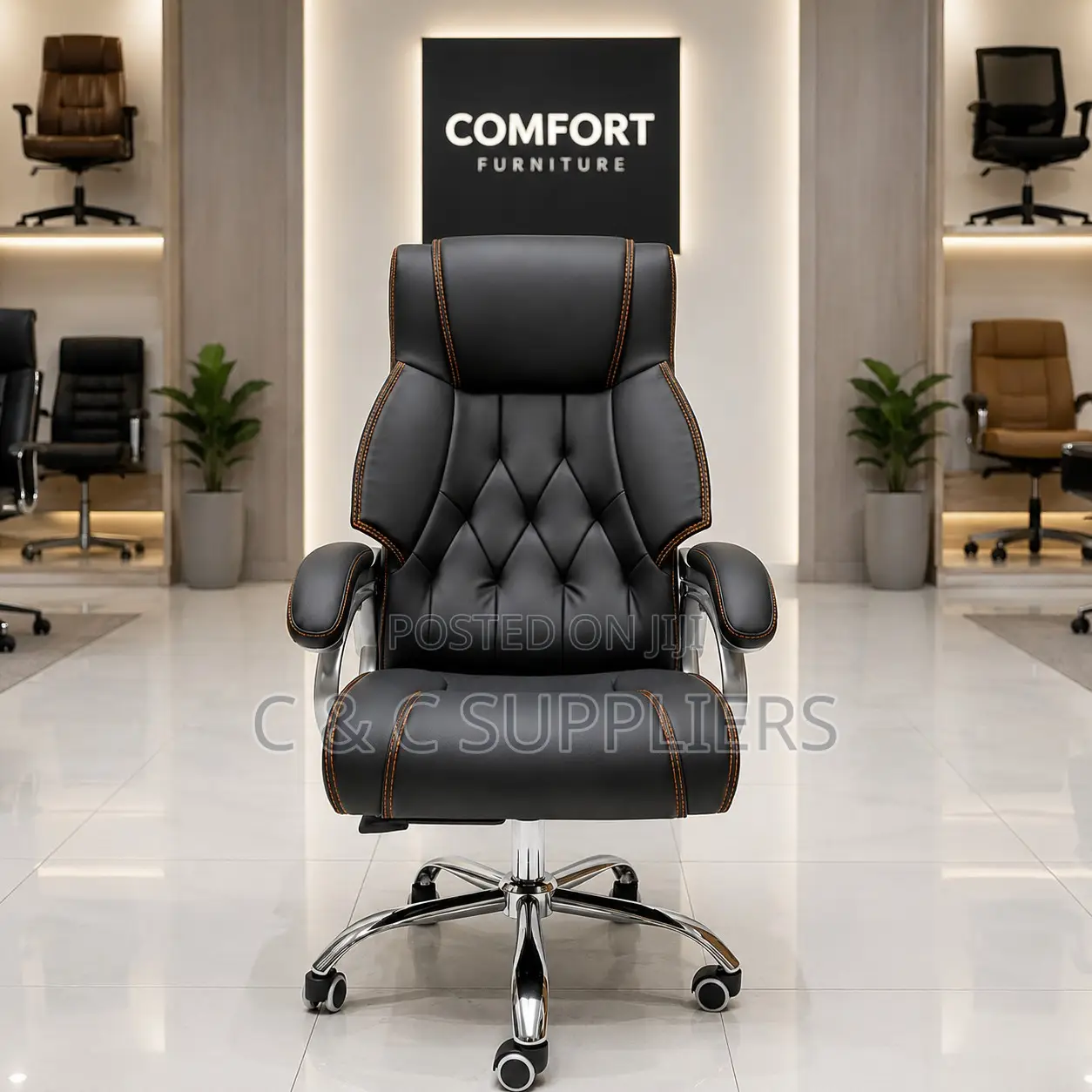 High Back Leather Ceo's Chair