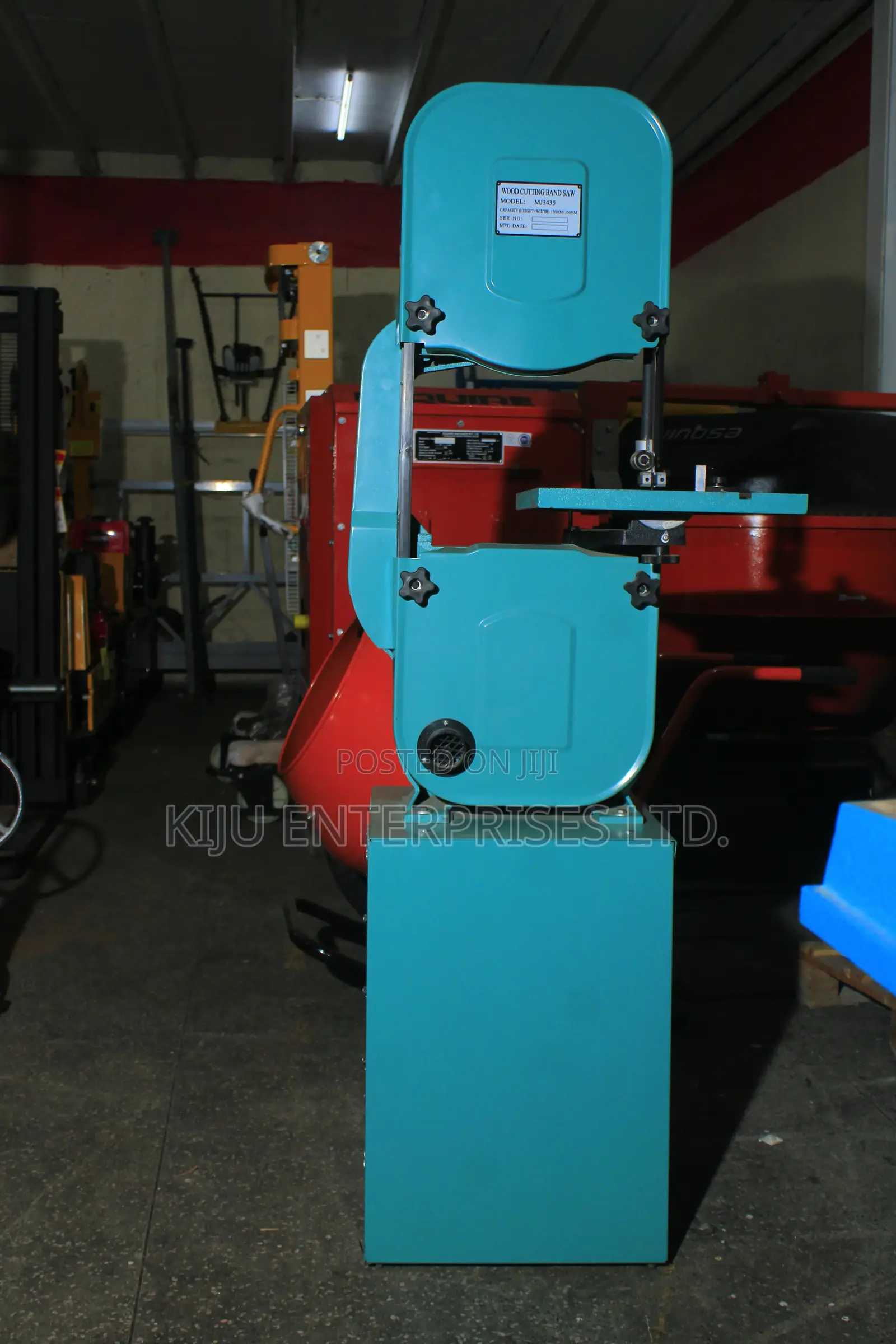 Mj345 Heavy Duty Wood Cutting Band Saw | Vertical Woodworking Machine