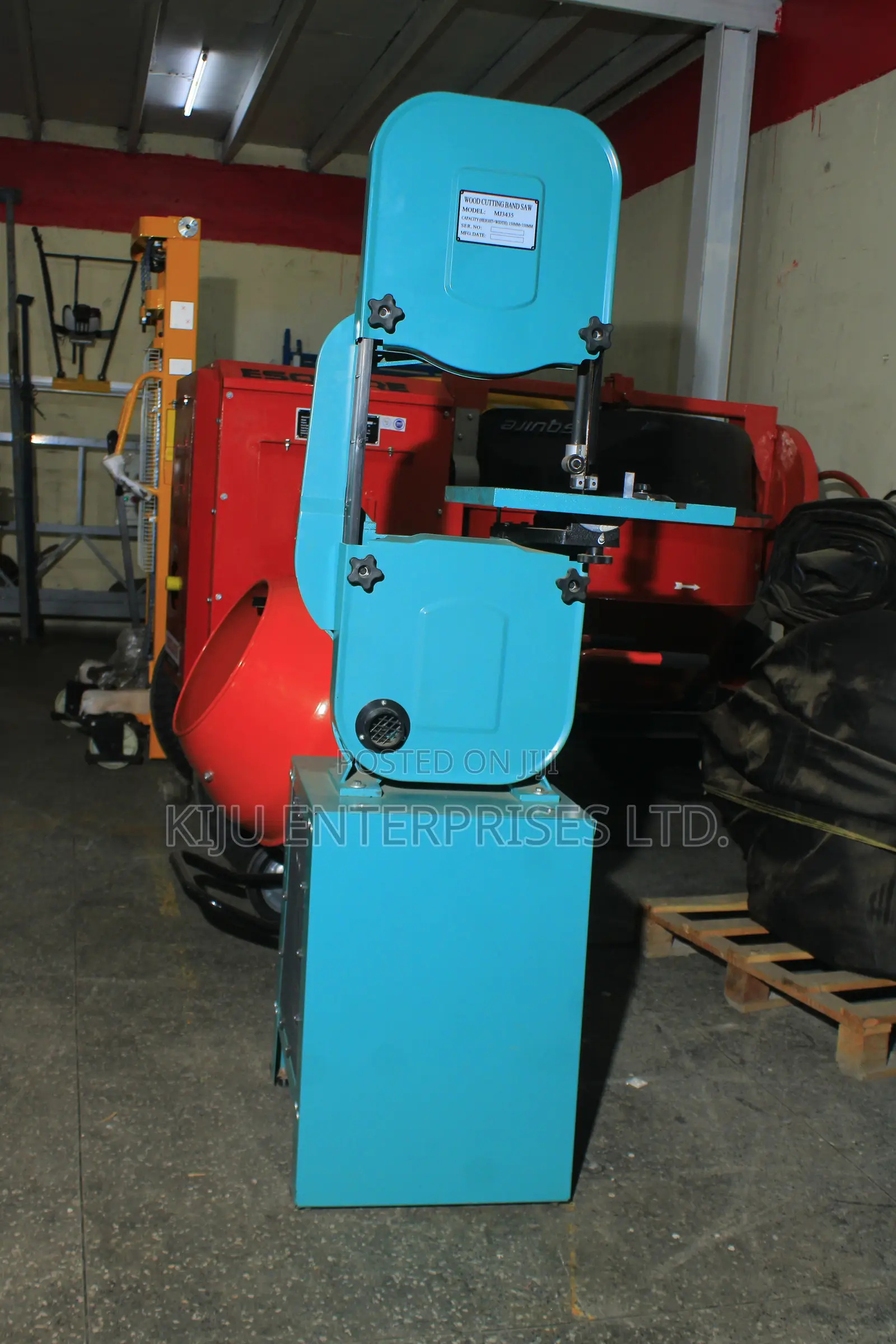 Mj345 Heavy Duty Wood Cutting Band Saw | Vertical Woodworking Machine