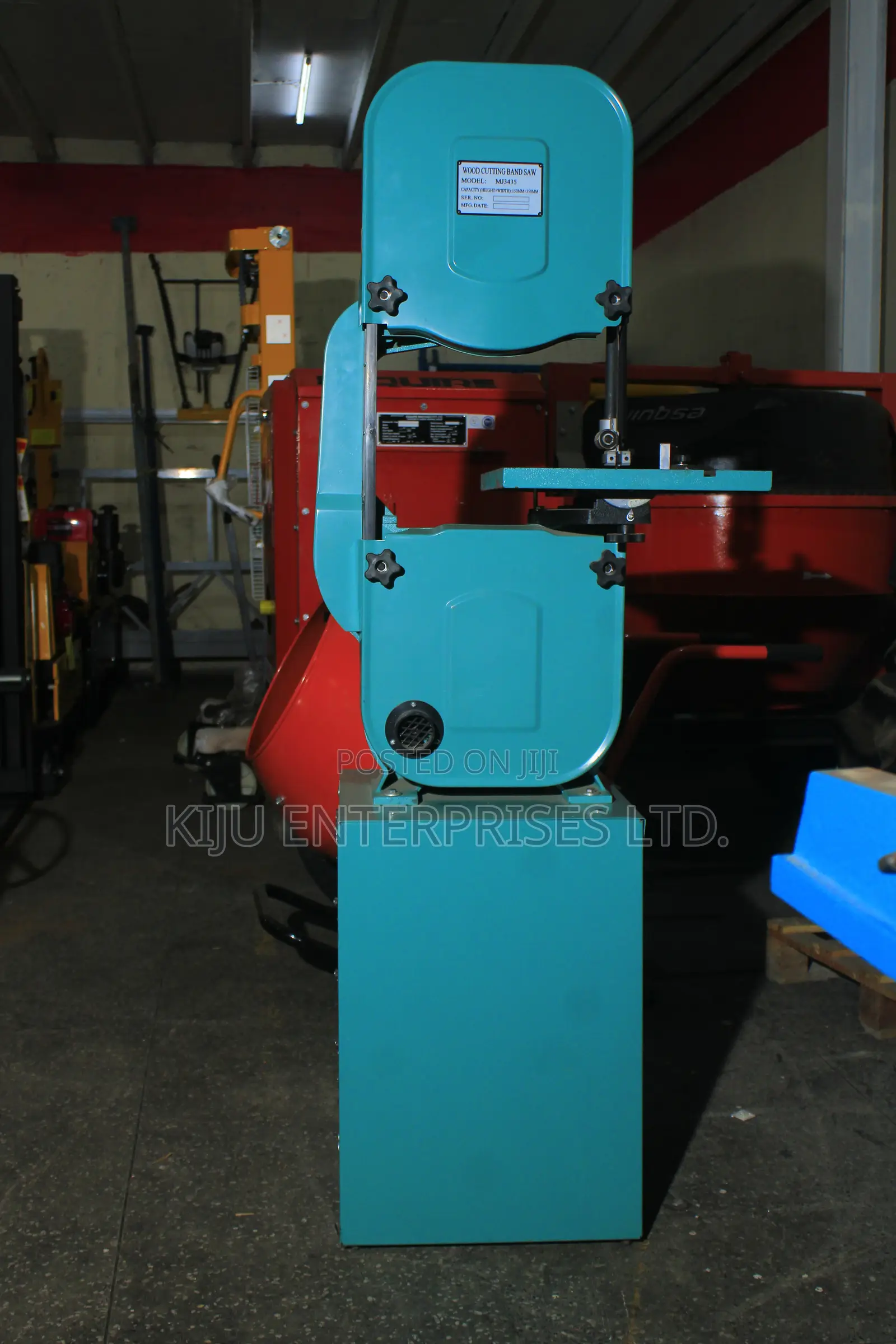 Mj345 Heavy Duty Wood Cutting Band Saw | Vertical Woodworking Machine