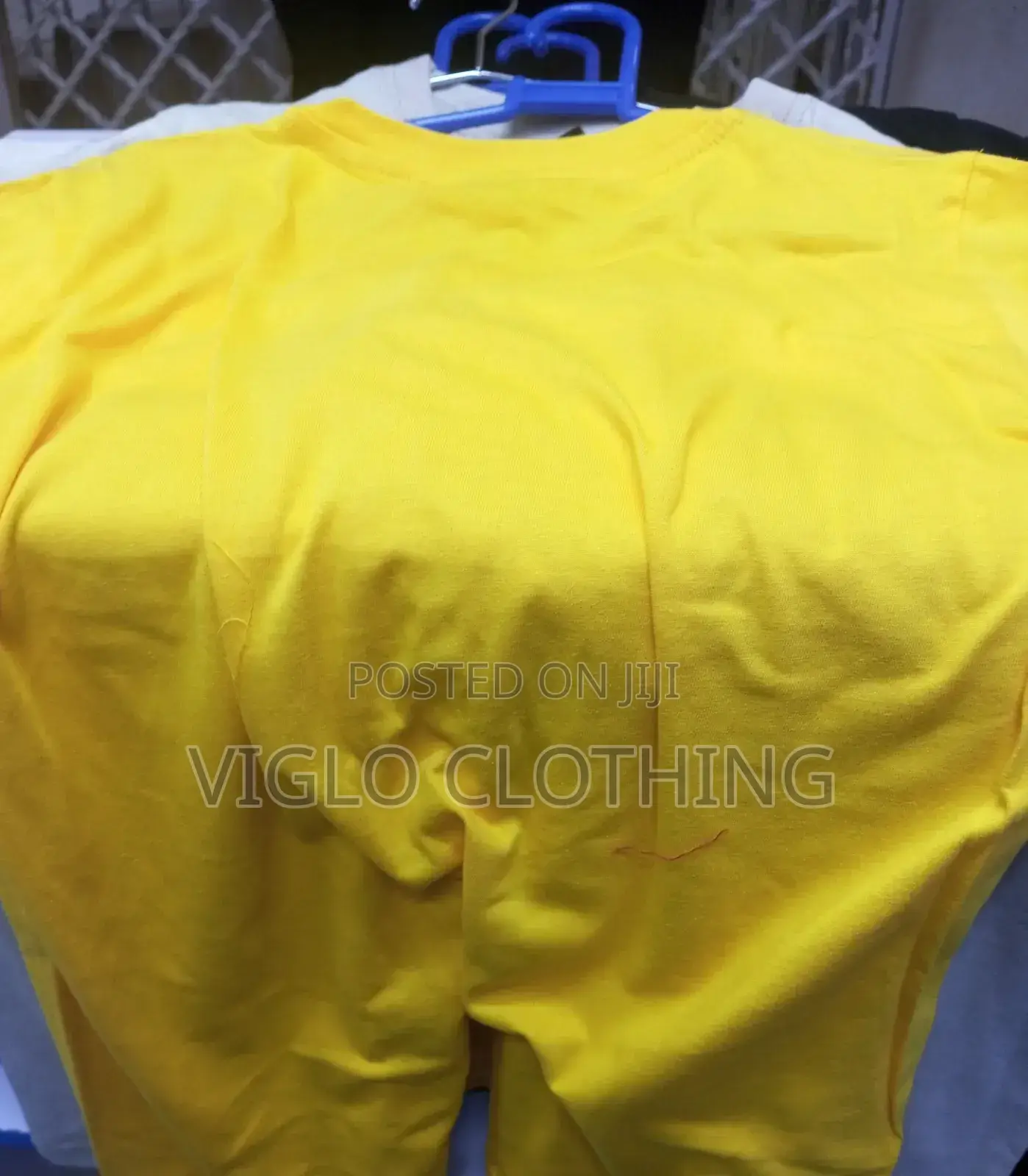Yellow Roundnecks Locally Manufactured in Wholesale and Single Orders
