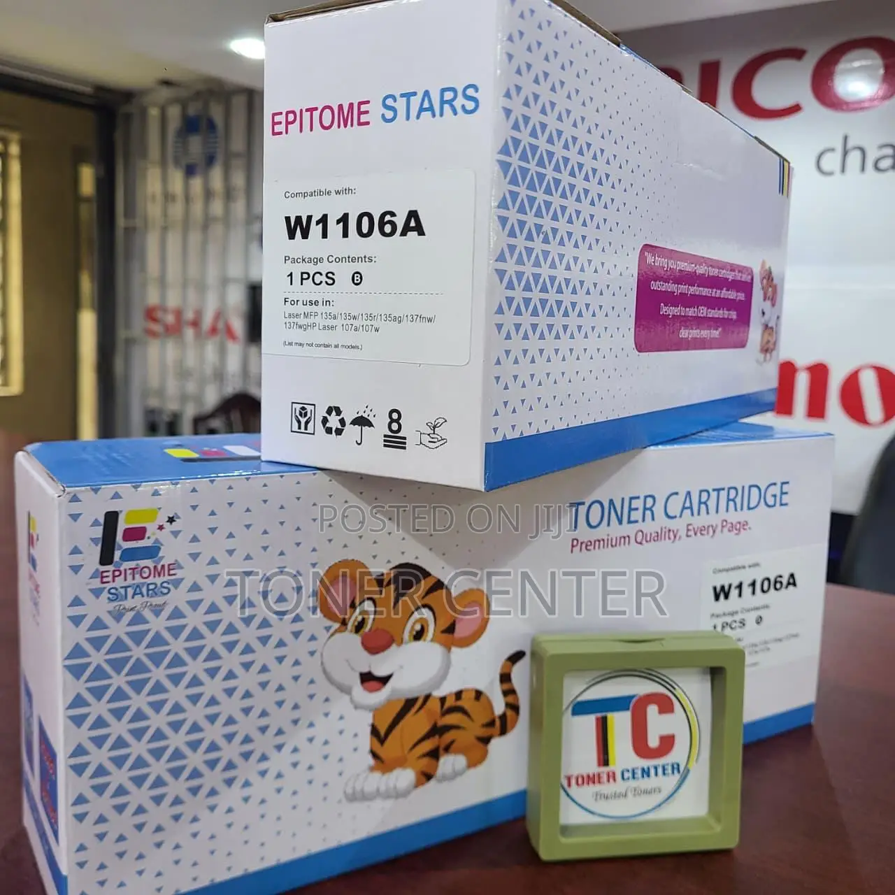 Epitome Stars Hp 106a (W1106a) Black Toner Cartridge