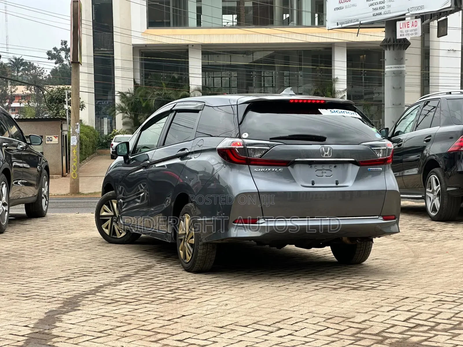 Honda Fit Shuttle 2019 Gray