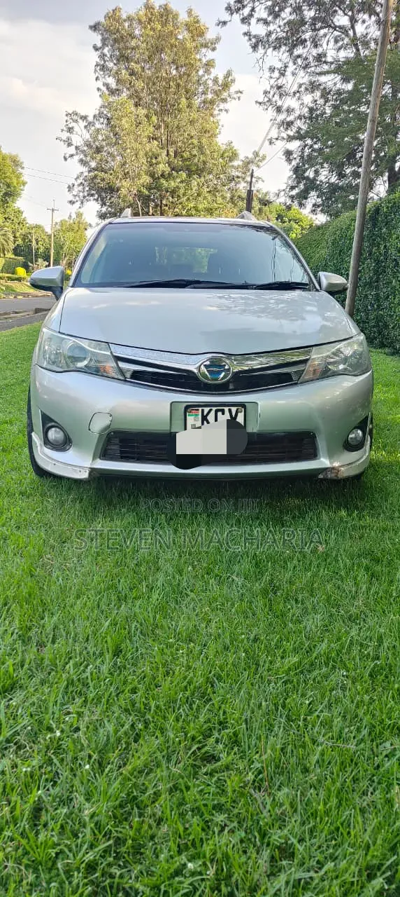 Toyota Corolla Fielder 2012 Silver