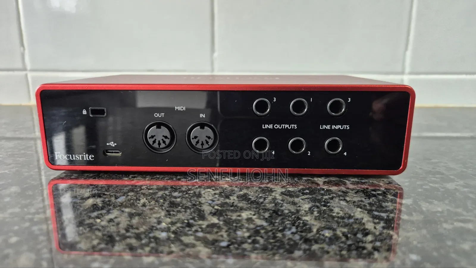 Focusrite Scarlette 4i4 (4 Channel in 4 Out)- Audio Interface 3rd Gen