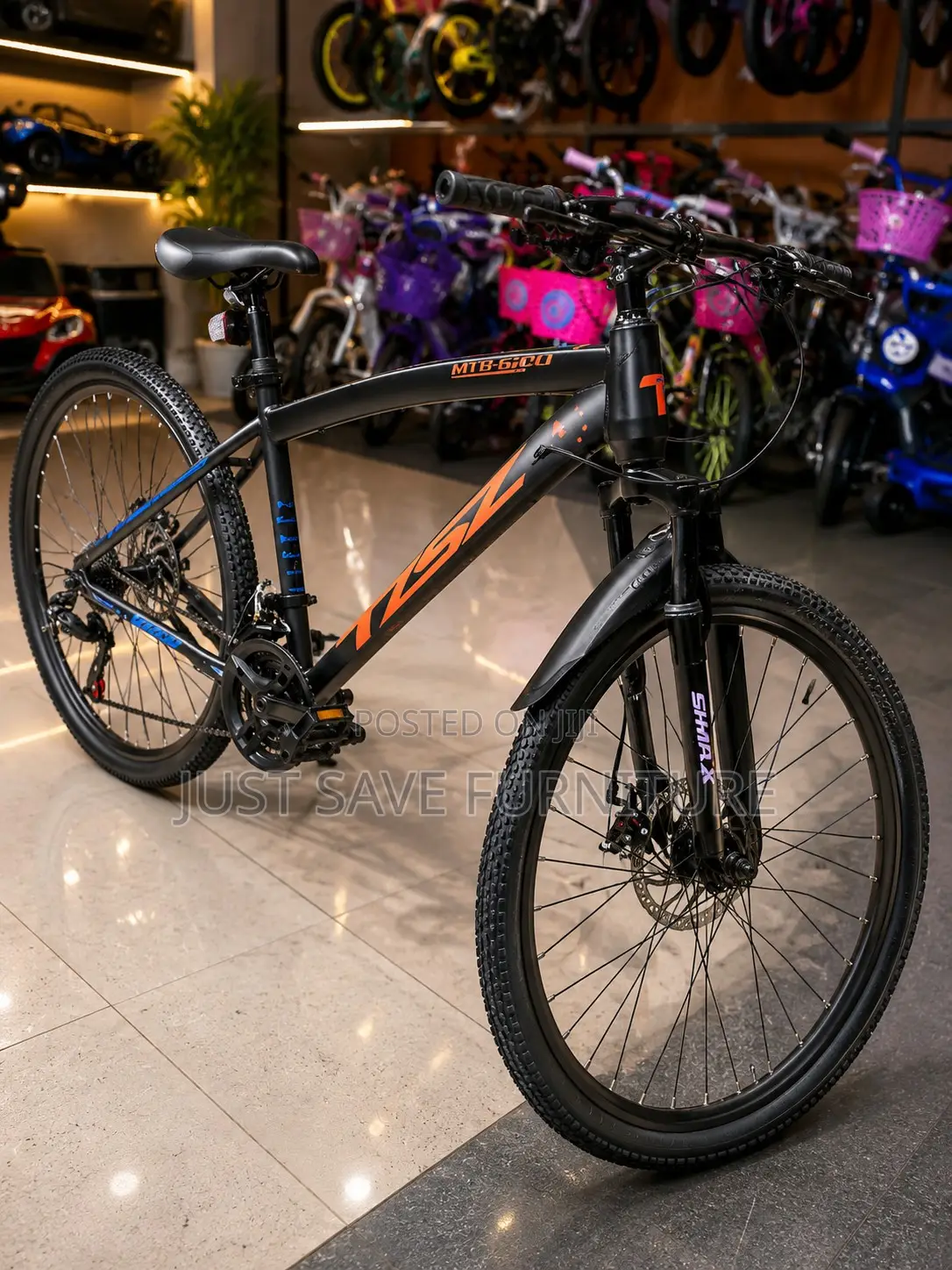 TZSZ MTB-6800 26-Inch Mountain Bike – 21 Speed Disc Brakes