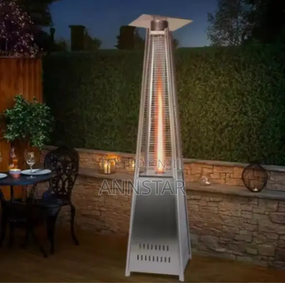 Modern Style Pyramid Patio Free-standing Heater