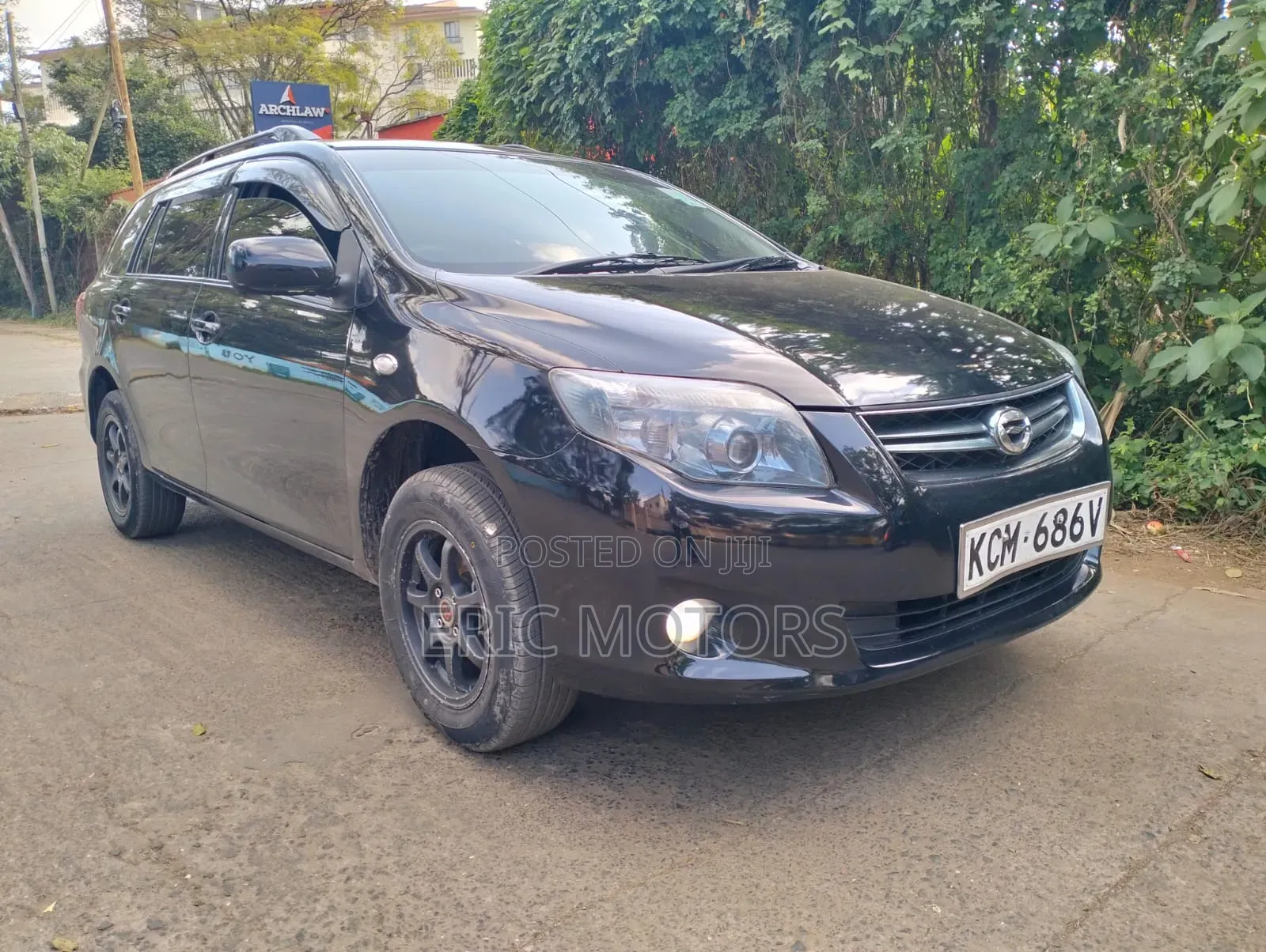 Toyota Corolla Fielder 2010 Black